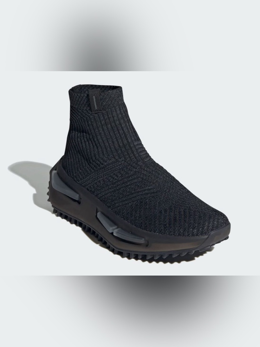 Adidas femme souliers NMD_S1 Sock 'Black Carbon'